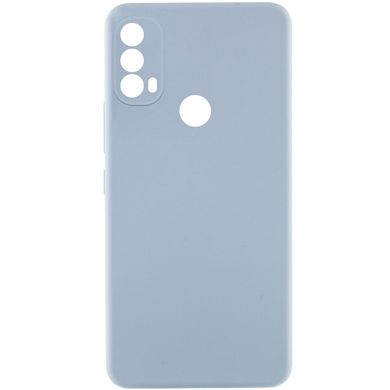 Чохол Silicone Cover Lakshmi Full Camera (AAA) для Motorola Moto E40 Блакитний / Sweet Blue