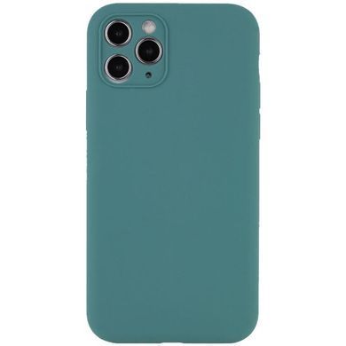 Чохол Silk Full Camera Protective (AA) NO LOGO для Apple iPhone 12 Pro Max (6.7") Зелений / Pine green