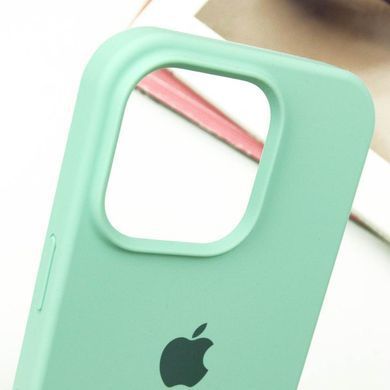 Чохол Silicone Case Full Protective (AA) для Apple iPhone 13 Pro Max (6.7") Бірюзовий / Turquoise