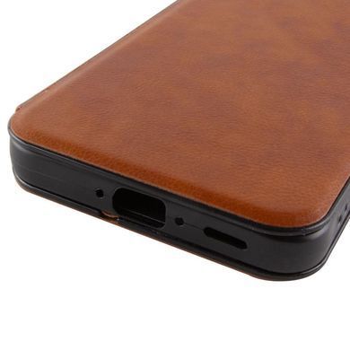 Шкіряний чохол-книжка Belora для Xiaomi Redmi Note 8 Pro Brown