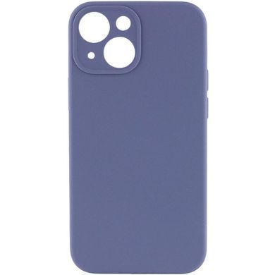 Чохол Silk Full Camera Protective (AA) NO LOGO для Apple iPhone 15 (6.1") Сірий / Lavender Gray