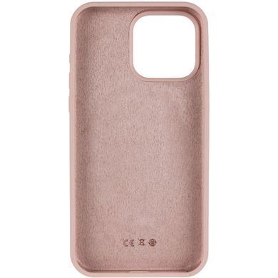 Чохол Silk Full Protective (AA) NO LOGO для Apple iPhone 15 Pro Max (6.7") Рожевий / Pink Sand