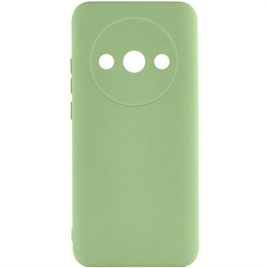 Чохол Silicone Cover Lakshmi Full Camera (A) для Xiaomi Redmi A3 Зелений / Pistachio