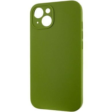 Чохол Silk Full Camera Protective (AA) NO LOGO для Apple iPhone 13 (6.1") Зелений / Dark Olive