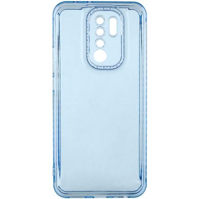 Чехол TPU Starfall Clear для Xiaomi Redmi 9 Голубой