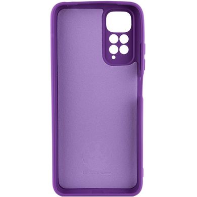 Чохол Silicone Cover Lakshmi Full Camera (A) для Xiaomi Redmi 10 Фіолетовий / Purple