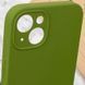 Чохол Silk Full Camera Protective (AA) NO LOGO для Apple iPhone 13 (6.1") Зелений / Dark Olive фото 6