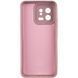 Чехол TPU GETMAN Liquid Silk Full Camera для Xiaomi 13 Розовый / Pink Sand фото 3
