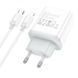 СЗУ Hoco C104A PD20W (1USB-C) + кабель Type-C to Lightning White фото 2