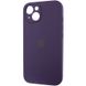 Чехол Silicone Case Full Camera Protective (AA) для Apple iPhone 15 Plus (6.7") Фиолетовый / Elderberry фото 3