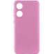 Чохол Silicone Cover Lakshmi Full Camera (A) для Oppo A58 4G Рожевий / Pink