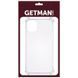 TPU чехол GETMAN Ease logo усиленные углы для Apple iPhone 11 (6.1") Бесцветный (прозрачный) фото 2