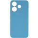 Чохол TPU GETMAN Liquid Silk Full Camera для Xiaomi Redmi Note 14 5G Блакитний / Blue