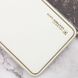 Кожаный чехол Xshield для Xiaomi Redmi Note 10 / Note 10s Белый / White фото 2