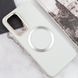 TPU чехол Bonbon Metal Style with MagSafe для OnePlus 9 Белый / White фото 5