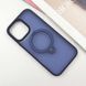 Чохол Ummi Colorful with Magnetic Fit HQ Ring для Apple iPhone 14 Pro Max (6.7") Dark Blue фото 2