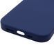 Чохол Silk Full Camera Protective (AA) NO LOGO для Apple iPhone 13 Pro Max (6.7") Синій / Deep navy фото 4