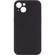 Чехол Silk Full Camera Protective (AA) NO LOGO для Apple iPhone 14 Plus (6.7") Черный / Black