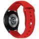 Уценка Силиконовый ремешок Sport для Smart Watch 22mm Поврежденная упаковка / Красный / Red