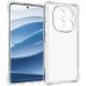 TPU чехол GETMAN Ease logo усиленные углы Full Camera для Xiaomi Poco X7 Бесцветный (прозрачный) фото 1