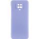 Чехол Silicone Cover Lakshmi Full Camera (AAA) для Xiaomi Redmi Note 9s / Note 9 Pro /Note 9 Pro Max Сиреневый / Dasheen