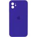 Чохол Silicone Case Square Full Camera Protective (AA) для Apple iPhone 11 (6.1") Фіолетовий / Ultra Violet фото 1