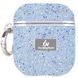 TPU чохол Bling World Rock Diamond для навушників AirPods 1/2 Блакитний