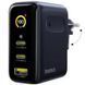 МЗП Baseus PicoGo AE21 Fast Charger 100W (1USB-A/2C) + кабель Type-C to Type-C (E0121B) Cosmic Black фото 2