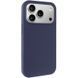 Чехол Silk Full Protective (AA) NO LOGO для Apple iPhone 17 Pro Max / 18 Pro Max (6.9") Темно-синий / Midnight blue