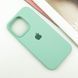 Чохол Silicone Case Full Protective (AA) для Apple iPhone 13 Pro Max (6.7") Бірюзовий / Turquoise фото 2