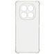 TPU чехол GETMAN Ease logo усиленные углы Full Camera для Xiaomi Poco X7 Бесцветный (прозрачный) фото 10