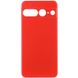 Чехол Silicone Cover Lakshmi Full Camera (AAA) для Google Pixel 7 Pro Красный / Red фото 1