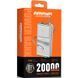 Портативний ЗП Power Bank Amaya F231 45W with display and cable 20000 mAh Silver фото 2