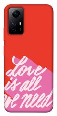 Чехол itsPrint Love is all need для Xiaomi Redmi Note 12S