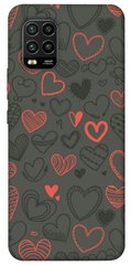 Чехол itsPrint Милые сердца для Xiaomi Mi 10 Lite