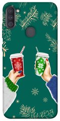 Чохол itsPrint Winter drinks для Samsung Galaxy A11