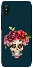 Чехол itsPrint Flower skull для Xiaomi Redmi 9A