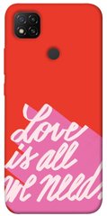 Чехол itsPrint Love is all need для Xiaomi Redmi 9C