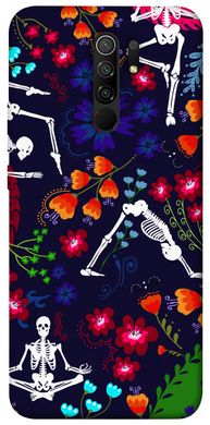 Чехол itsPrint Yoga skeletons для Xiaomi Redmi 9