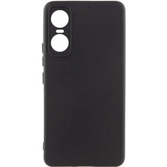 Чохол Silicone Cover Lakshmi Full Camera (A) для Tecno Pop 6 Pro Чорний / Black