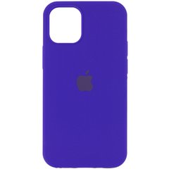 Уцінка Чохол Silicone Case Full Protective (AA) для Apple iPhone 12 Pro Max (6.7") Естетичний дефект / Фіолетовий / Ultra Violet