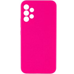 Чехол Silicone Cover Lakshmi Full Camera (AAA) для Samsung Galaxy A52 4G / A52 5G / A52s Розовый / Barbie pink
