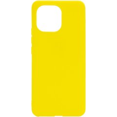 Силиконовый чехол Candy для Xiaomi Mi 11 Желтый