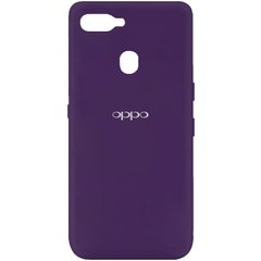 Чохол Silicone Cover My Color Full Protective (A) для Oppo A5s / Oppo A12 Фіолетовий / Purple