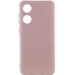Чохол Silicone Cover Lakshmi Full Camera (A) для Oppo A58 4G Рожевий / Pink Sand