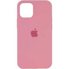 Чехол Silicone Case Full Protective (AA) для Apple iPhone 14 Pro (6.1") Розовый / Light pink