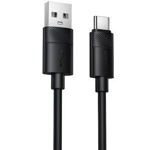 Дата кабель Borofone BX123 Leya USB to Type-C 36W (1m) Black