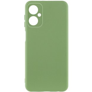Чехол Silicone Cover Lakshmi Full Camera (A) для Motorola Moto G54 Зеленый / Pistachio