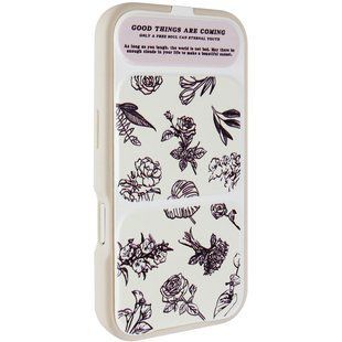 Чохол TPU Panel Stand для Apple iPhone 17 Pro Max (6.9") Floral Sketch