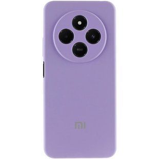 Чохол Silicone Cover Lakshmi Full Camera (AA) with logo для Xiaomi Redmi 14C / Poco C75 Бузковий / Dasheen